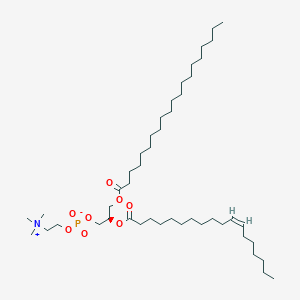 molecular formula C46H90NO8P B1263290 1-eicosanoyl-2-[(11Z)-octadecenoyl]-sn-glycero-3-phosphocholine 
