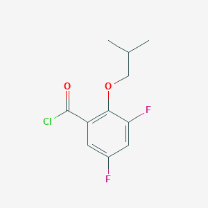molecular formula C11H11ClF2O2 B12632912 2-iso-Butoxy-3,5-difluorobenzoyl chloride 