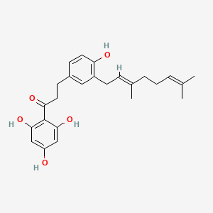 molecular formula C25H30O5 B1263296 Bipinnatone B 