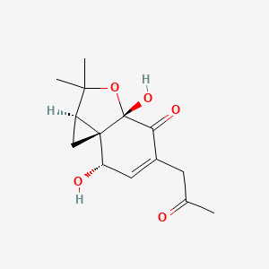 molecular formula C14H18O5 B1263297 Papyracon D 