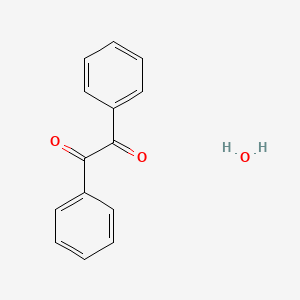 molecular formula C14H12O3 B12633282 1,2-Diphenylethane-1,2-dione;hydrate CAS No. 920025-03-2
