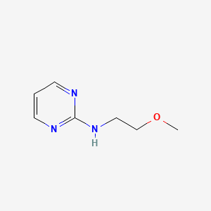 molecular formula C7H11N3O B12633298 N-(2-methoxyethyl)pyrimidin-2-amine CAS No. 918801-83-9