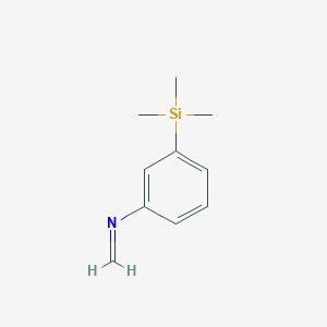 molecular formula C10H15NSi B12633482 Methylene-(3-trimethylsilylphenyl)amine CAS No. 959229-73-3