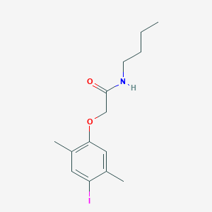 molecular formula C14H20INO2 B12633693 n-Butyl-2-(4-iodo-2,5-dimethylphenoxy)acetamide CAS No. 920270-44-6