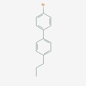 molecular formula C15H15Br B126337 4-Bromo-4'-propylbiphenyl CAS No. 58743-81-0