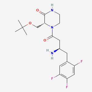 molecular formula C19H26F3N3O3 B1263388 Evogliptin CAS No. 1222102-29-5