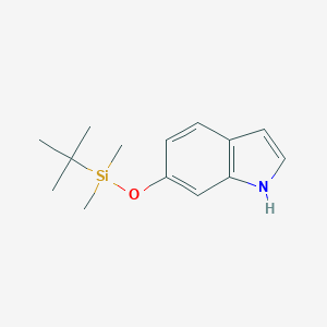 6-[(tert-butyldimethylsilyl)oxy]-1H-indole