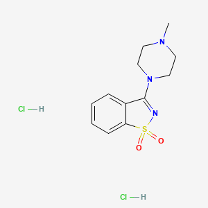 molecular formula C12H17Cl2N3O2S B12634118 C12H17Cl2N3O2S 