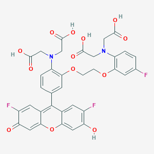molecular formula C35H27F3N2O13 B1263414 Fluo-5F 