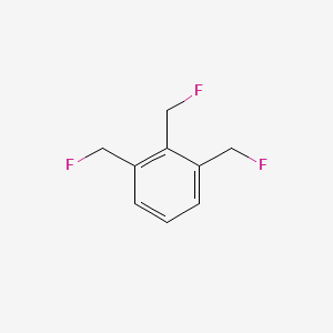 molecular formula C9H9F3 B12634173 1,2,3-Tris(fluoromethyl)benzene CAS No. 921595-54-2