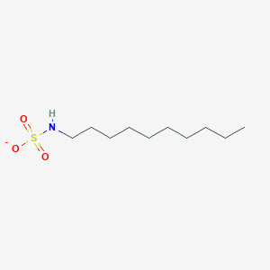molecular formula C10H22NO3S- B1263465 Decylsulfamate 