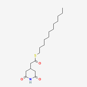 3-[(Dodecylthiocarbonyl)Methyl]Glutarimide