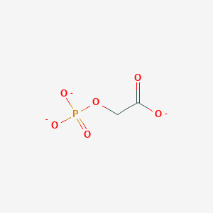 molecular formula C2H2O6P-3 B1263510 2-Phosphoglycolate 