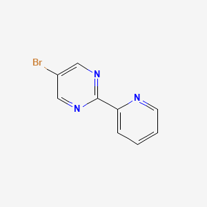 molecular formula C9H6BrN3 B12635148 5-Bromo-2-(pyridin-2-yl)pyrimidine 