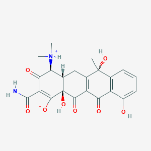 molecular formula C22H22N2O8 B1263521 5a,11a-Dehydrotetracycline 