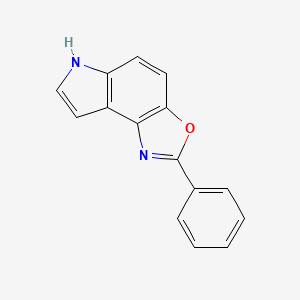 2-Phenyl-6h-oxazolo[4,5-e]indole