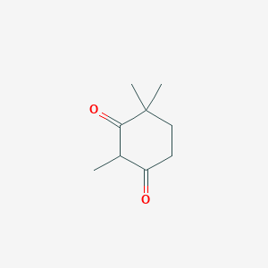 molecular formula C9H14O2 B126354 2,4,4-Trimethyl-1,3-cyclohexanedione CAS No. 63184-86-1