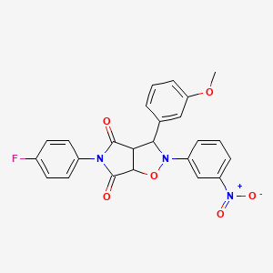 molecular formula C24H18FN3O6 B12635438 C24H18FN3O6 