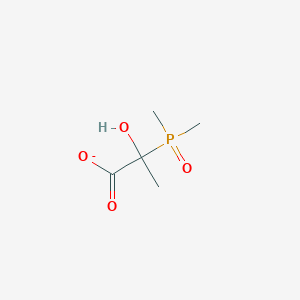 2-Methylphosphinoyl-2-hydroxyacetate
