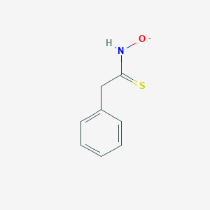 molecular formula C8H8NOS- B1263565 Phenylthioacetohydroximate 