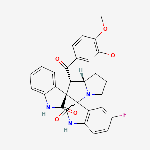 molecular formula C30H26FN3O5 B12635656 C30H26FN3O5 
