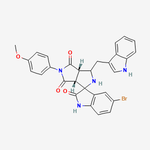 molecular formula C29H23BrN4O4 B12635668 C29H23BrN4O4 