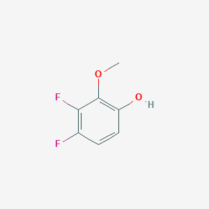 molecular formula C7H6F2O2 B126357 3,4-二氟-2-甲氧基苯酚 CAS No. 158626-90-5