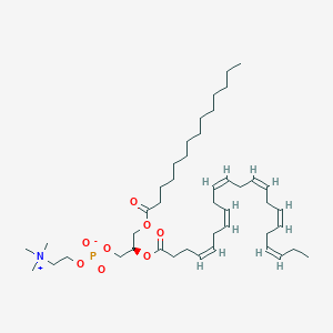 molecular formula C44H76NO8P B1263574 PC(14:0/22:6(4Z,7Z,10Z,13Z,16Z,19Z)) 