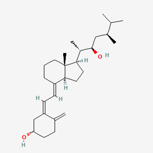molecular formula C28H46O2 B1263577 22-Hydroxy Vitamin D4 