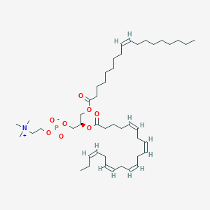 molecular formula C46H80NO8P B1263578 PC(18:1(9Z)/20:5(5Z,8Z,11Z,14Z,17Z)) 