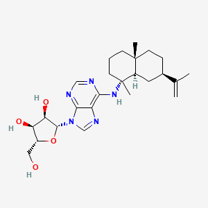 molecular formula C25H37N5O4 B1263580 Sorangiadenosine 