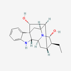 molecular formula C19H24N2O2 B1263583 Norajmaline 