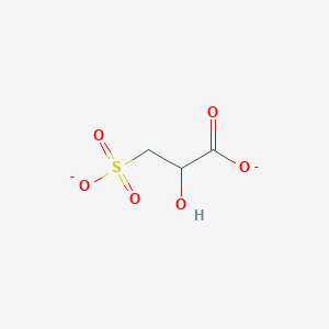 molecular formula C3H4O6S-2 B1263593 3-Sulfonatolactate(2-) 