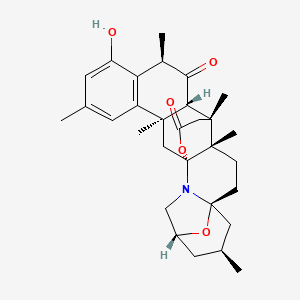 molecular formula C30H39NO5 B1263601 Zoanthenol 