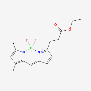 molecular formula C16H19BF2N2O2 B12636027 3-Bodipy-propanoic Acid Ethyl Ester 