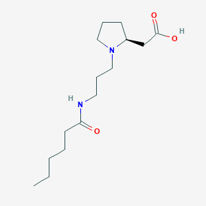 molecular formula C15H28N2O3 B1263655 перипентонин C 