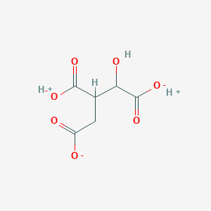 molecular formula C6H7O7- B1263663 二氢异柠檬酸 