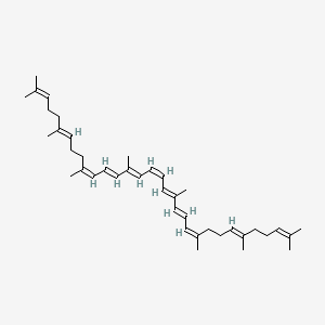 molecular formula C40H60 B1263712 9,15,9'-Tri-cis-zeta-carotene 