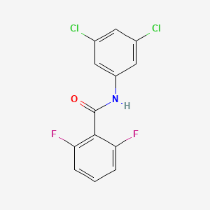 molecular formula C13H7Cl2F2NO B12637555 N-(3,5-Dichlorophenyl)-2,6-difluorobenzamide CAS No. 1421262-25-0
