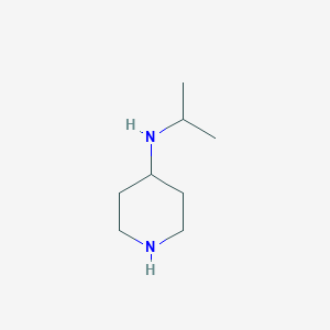 molecular formula C8H18N2 B126376 N-isopropylpiperidin-4-amine CAS No. 534595-53-4