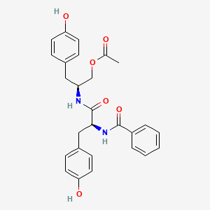 molecular formula C27H28N2O6 B1263770 Cordyceamide B 