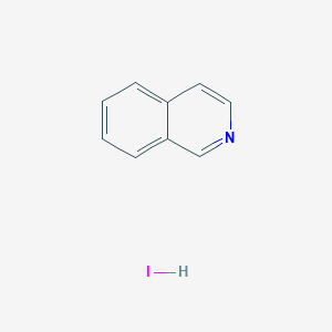 molecular formula C9H8IN B1263787 Isoquinoline hydroiodide 