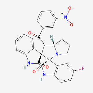 molecular formula C28H21FN4O5 B12638158 C28H21FN4O5 