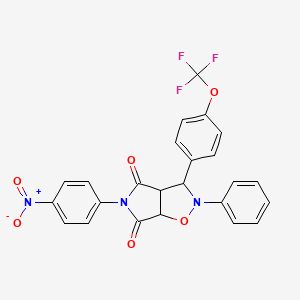 molecular formula C24H16F3N3O6 B12638170 C24H16F3N3O6 