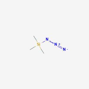 molecular formula C3H9N3Si B126382 Azidotrimethylsilane CAS No. 4648-54-8