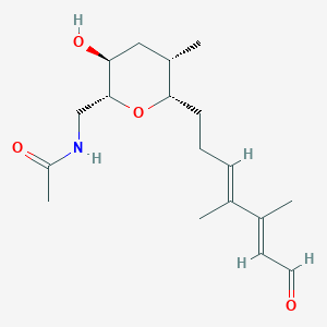 molecular formula C18H29NO4 B1263871 Brevisamide 
