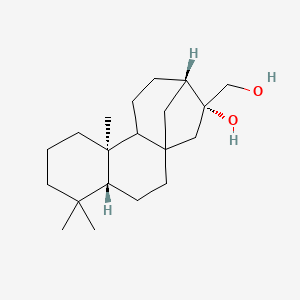 molecular formula C20H34O2 B1263872 Kaurane-16,17-diol 