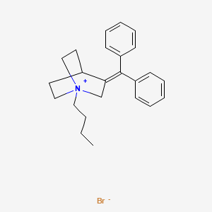 molecular formula C24H30BrN B12638736 C24H30BrN 