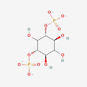 molecular formula C6H10O12P2-4 B1263876 1D-myo-Inositol 1,3-bisphosphate 