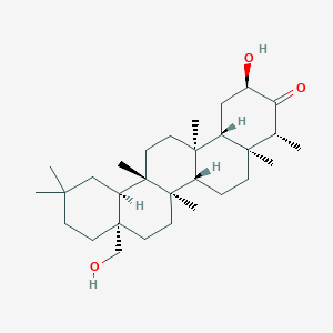 molecular formula C30H50O3 B1263895 Endodesmiadiol 